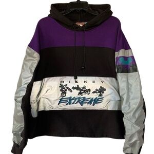 Mickey Mouse Disney Extreme Hoodie NWT by Mickey Inc. RARE